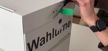 Gymnasium Straelen Wahlurne