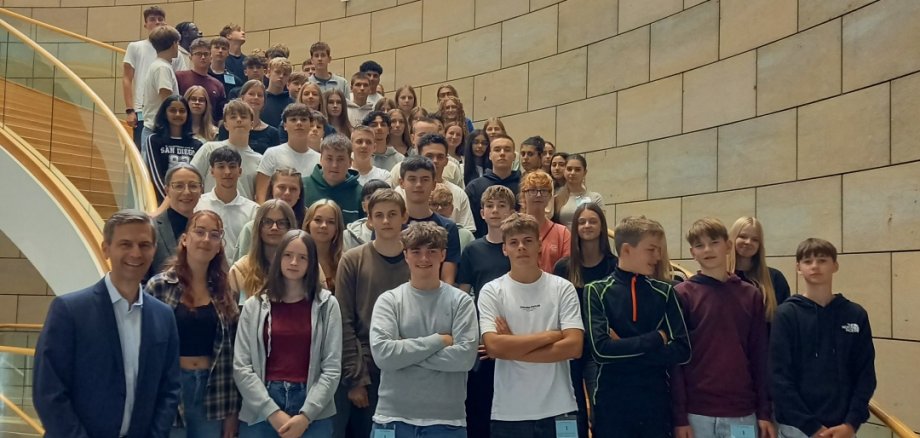 Landtagsbesuch