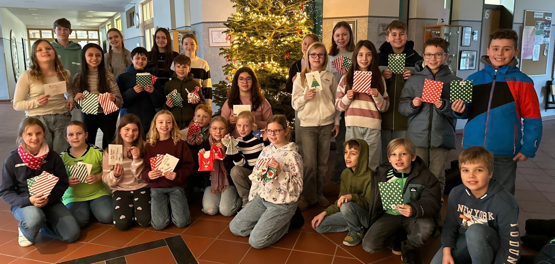 Weihnachtsbasteln Klassenpaten