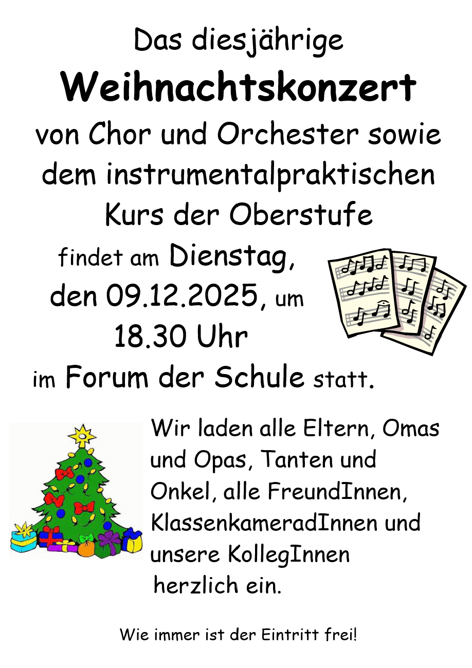 Weihnachtskonzert