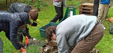 Gartenarbeit